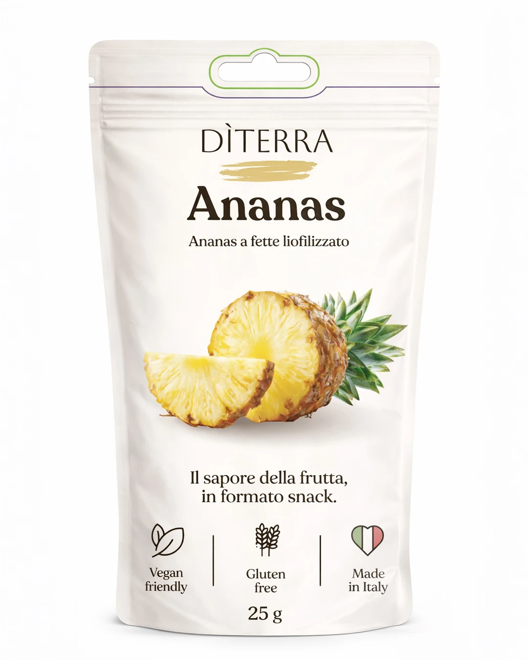 Ananas a fette liofilizzato
